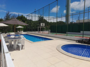 Apartamento flat em condomínio club